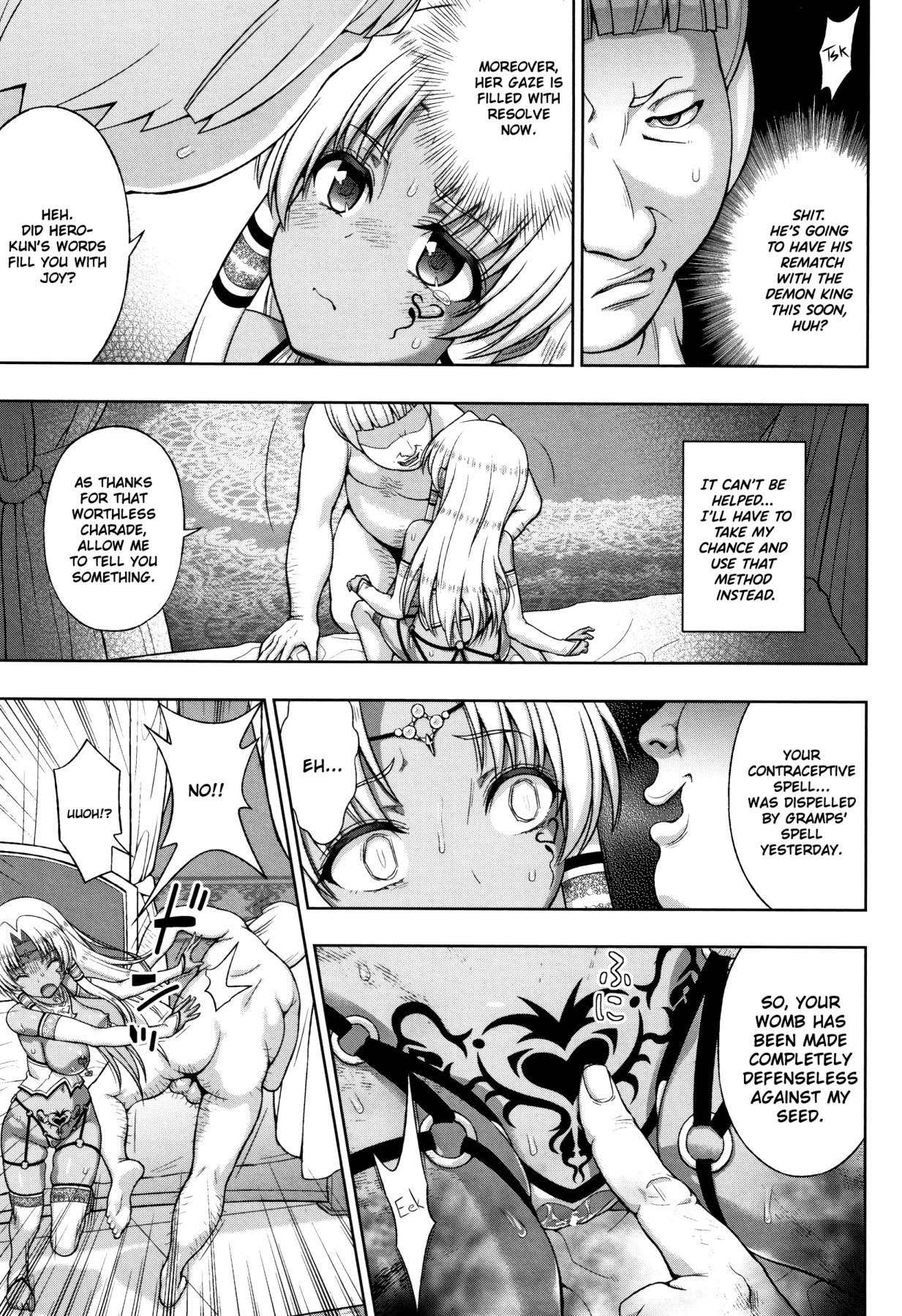 Hentai Manga Comic-The Saint's Devotion-Read-164